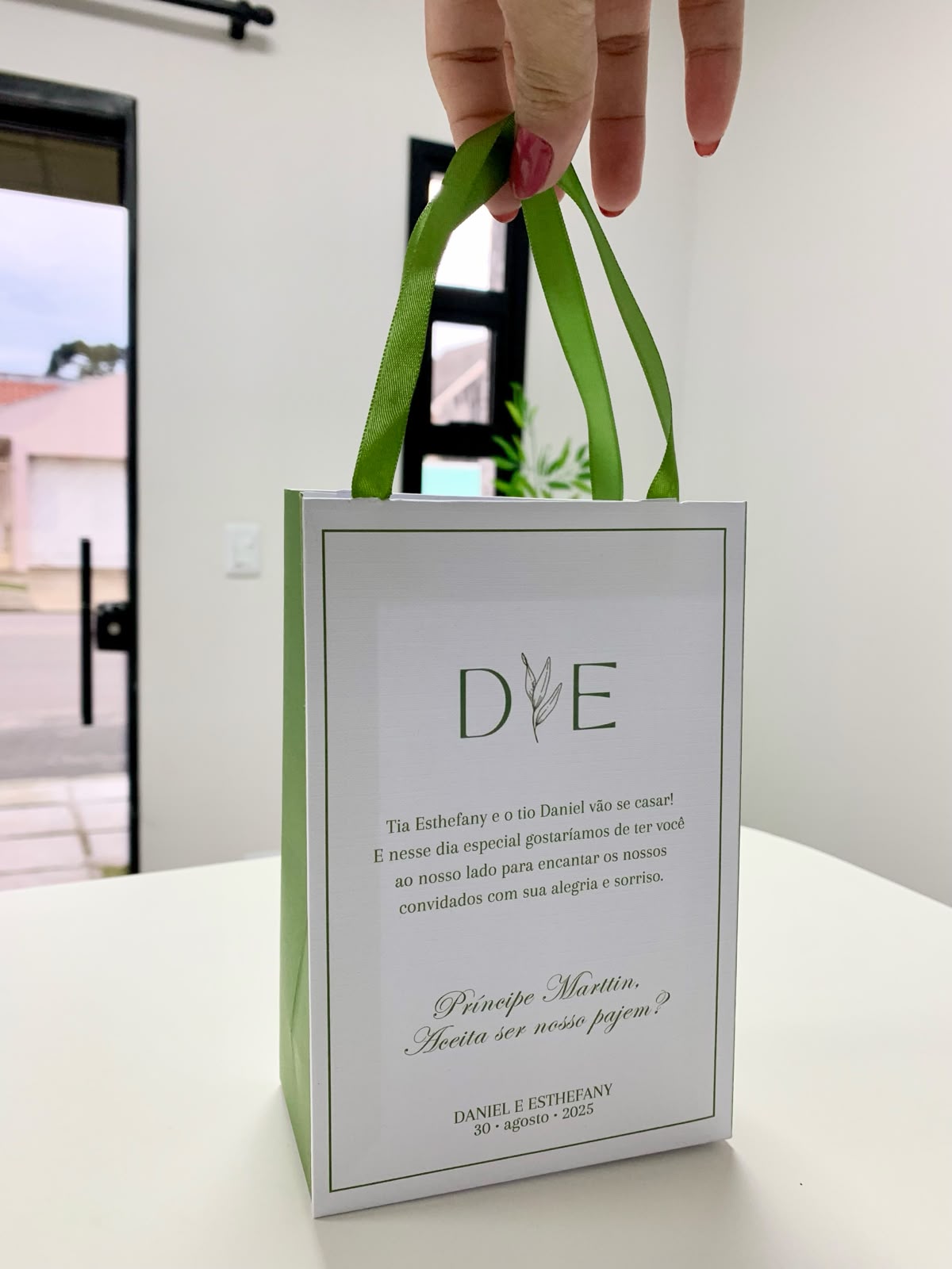 Sacola personalizada